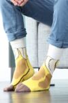 Mens 1 Pair SockShop Dare to Wear - Big Banana