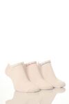 Mens 3 Pair Calvin Klein Coolmax Non Cushioned Trainer Liners In 2 Colours
