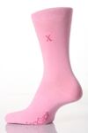 Ladies 1 Pair SockShop Individual Pink Embroidered Initial Socks - X