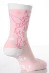 Girls 1 Pair Totes Tinkerbell Blow A Kiss Disney Fairies Slipper Sox
