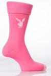 Ladies 1 Pair Playboy Bunny Head Design Ankle Sock In 4 Colours