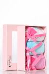 Ladies 3 Pair Playboy Weekend Bunny Gift Box