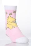 Girls Toddler Totes 1 Pair Disney Toasties Classic Winnie The Pooh And Piglet Slipper Sox