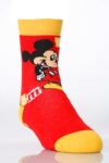 Boys & Girls Toddler Totes 1 Pair Disney Toasties Mickey Mouse Slipper Sox