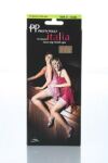Ladies 1 Pair Pretty Polly Italia 10 Denier Lace Top Hold Ups In 2 Colours