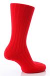 Mens 1 Pair Pantherella Merino Wool Ribbed Leisure Socks In 5 Colours