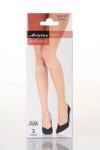 Ladies 3 Pair Aristoc 10 Denier Ultra Shine Knee Highs In 2 Colours