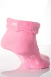 Ladies 2 Pair Elle Thermal Bed & Slipper Socks In 2 Colours