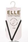 Ladies 1 Pair Elle Foot Thong Shoe Liner With Pad In 2 Colours