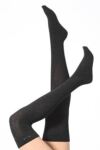 Ladies 1 Pair Elle Soft Angora Over The Knees With Comfort Cuff In 3 Colours
