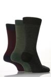 Mens 3 Pair J. Alex Swift Herringbone Pattern Wool Suit Socks