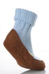 Ladies 1 Pair Falke Cashmere Blend Cottage Sock In 2 Colours