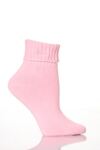 Ladies 2 Pair Pringle Tessa Plain Ankle Socks With Rib Cuff In 4 Colours