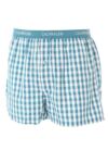 Mens 1 Pair Calvin Klein 100% Cotton Seth Check Boxer Shorts