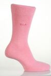 Ladies 1 Pair Elle Plain Angora Socks In 3 Colours