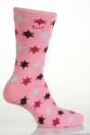 Ladies 1 Pair Elle Patterned Angora Socks In 4 Colours
