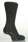 Ladies 1 Pair Totes Naturals Wool Blend Slipper Sock