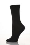 Ladies 1 Pair Falke Ergonomic Comfort System Classic Cotton Socks In 3 Colours