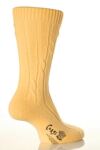 Ladies 1 Pair Corgi 100% Cashmere Cable Knit Leisure Socks