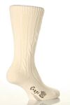 Ladies 1 Pair Corgi 100% Cashmere Cable Knit Leisure Socks