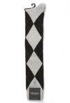 Mens 1 Pair Pringle of Scotland 80% Cashmere Argyle Pattern Knee High Socks In 4 Colours
