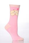 Ladies 1 Pair Forever Friends Angora Socks In 3 Designs