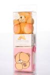Ladies Forever Friends Bear & Slipper Socks Gift Box In 2 Designs