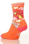 Girls 1 Pair Totes Toasties Tigger Slipper Sox