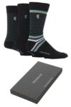 Mens 3 Pair Pringle of Scotland Bamboo Gift Box In 3 Designs
