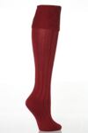 Ladies 1 Pair Falke Striggings Knee High With Patterned Cuff