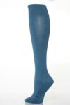 Ladies 1 Pair Falke Sensitive Berlin Merino Wool Mix, Anatomically Shaped Left And Right Gentle Grip Knee High Sock In 9 Colours