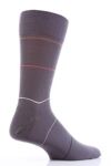 Mens 1 Pair John Smedley Linden Thin Stripe Merino Wool Socks 25% OFF