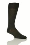 Mens 1 Pair Pantherella Rib Cotton Lisle Knee High Socks In 3 Colours