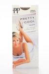 Ladies 1 Pair Pretty Polly 15 Denier 100% Nylon Pretty Cool Open Gusset Tights In 3 Colours