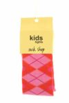Girls 1 Pair SockShop Heart Argyle Design Cotton Rich Tights - 50% OFF