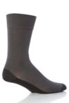 Mens 1 Pair Falke Ergonomic Comfort System Classic Socks With Bamboo In 3 Colours