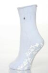 Ladies 1 Pair Burlington Atmosphere 50% Angora Slipper Sock With ABS In 6 Colours