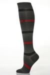 Ladies 1 Pair Burlington Multi Stripe Knee Highs In 3 Colours