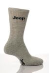 Mens 3 Pair Jeep Sports Socks In 2 Colours