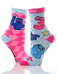 Girls 2 Pair Numberjacks 4 Socks