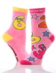 Girls 2 Pair Numberjacks 6 Socks