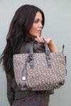 Ladies Calvin Klein Logo Shopping Handbag