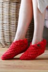 Ladies 1 Pair Urban Knit Two Tone Bootie Non Slip With Button 33% OFF