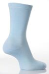 Ladies 1 Pair Elle Fine Pima Cotton Plain Trouser Sock In 21 Colours