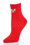 Ladies 1 Pair Falke Julietta Diamante & Bow Socks In 3 Colours