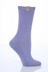 Ladies 1 Pair Urban Knits Twisted Marl Rib Ankle Socks In 3 Colours