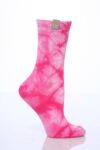 Ladies 1 Pair Urban Knits Festival Tie Dye Ankle Socks In 3 Colours