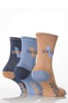 Boys 3 Pair Jeep Victory Cushion Foot Socks