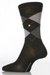 Ladies 1 Pair Burlington Original Wool Argyle Sock In 2 Colours