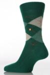 Mens 1 Pair Burlington Original Extra Soft Argyle Sock In 31 Colours